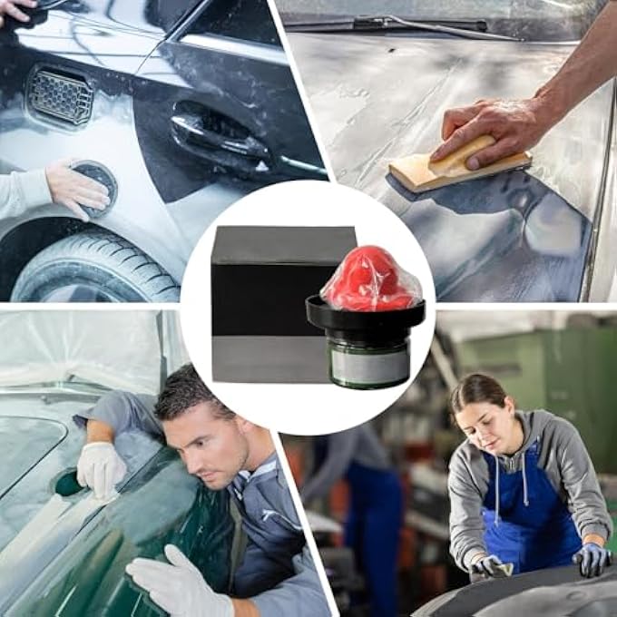 CAR PAINT GUIDE COAT FOR METAL | DRY GUIDE POWDER COAT FOR CAR BODY | FINDS PINHOLES SCRATCHES MATTE NON-STICKY SUPPLIES FOR RESTORATION REFINISHING BEGINNERS TECHNICIANS - Image 4